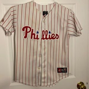 Phillies Chase Utley Jersey Boys M